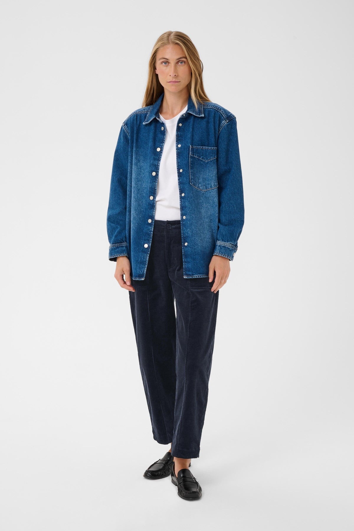Netta Trousers | Dark Navy Trousers Part Two 