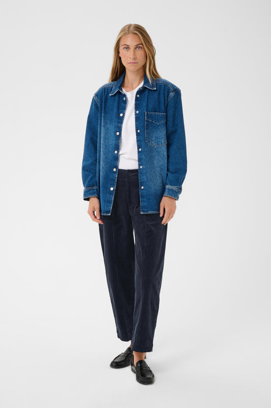 Netta Trousers | Dark Navy Trousers Part Two 