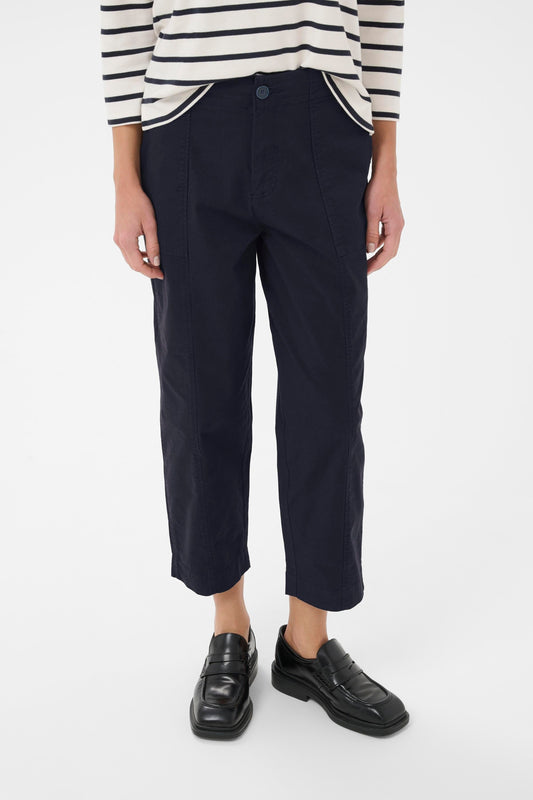 Netta Trousers | Dark Navy Trousers Part Two 