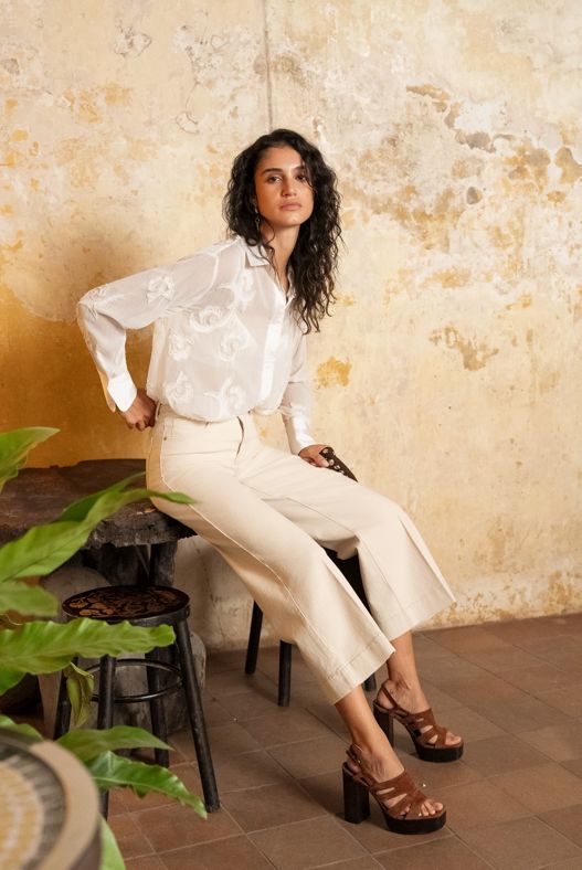 NEW Cleo Wide Leg Jeans | 2 Colours Jeans Parisienne Collection 