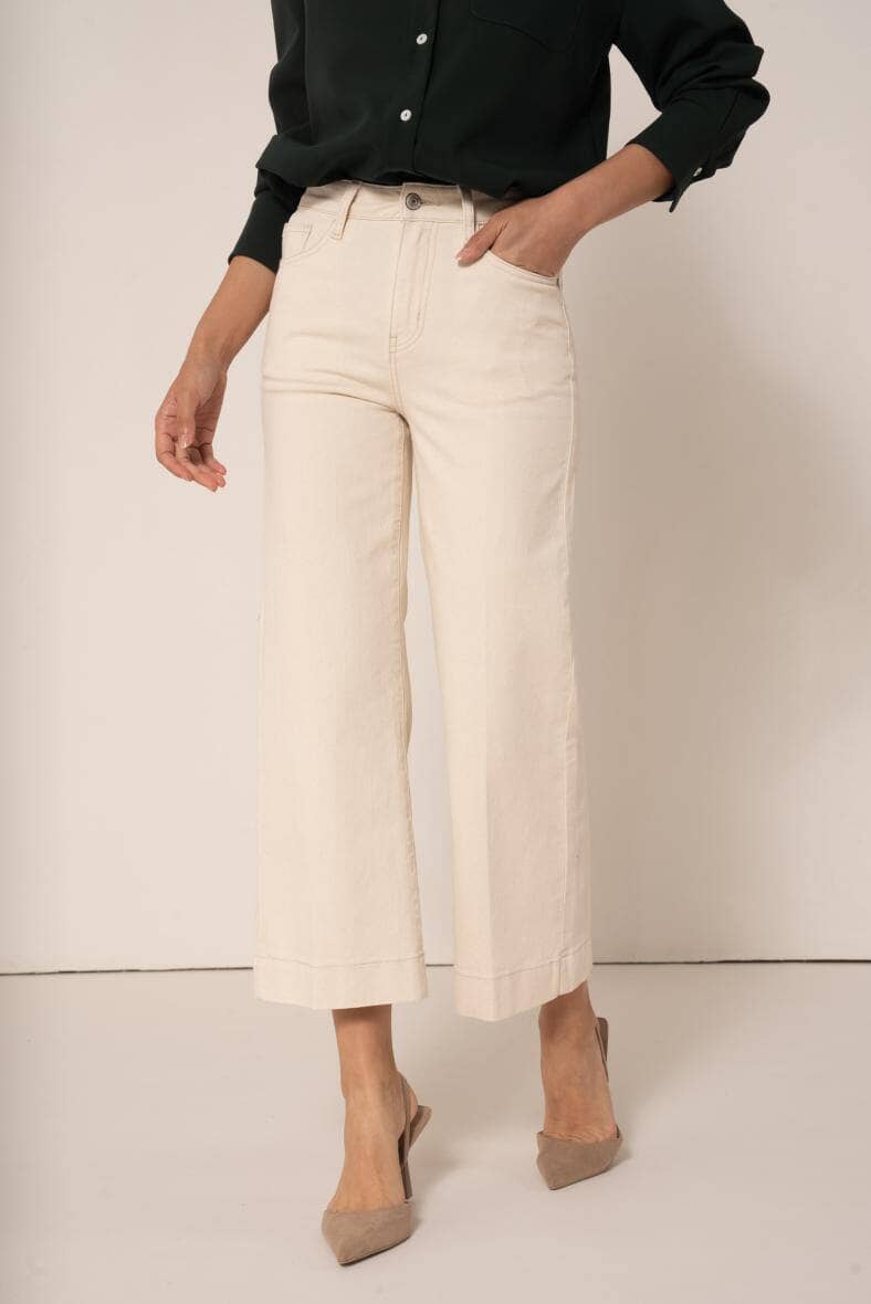 NEW Cleo Wide Leg Jeans | 5 Colours Jeans Parisienne Collection 
