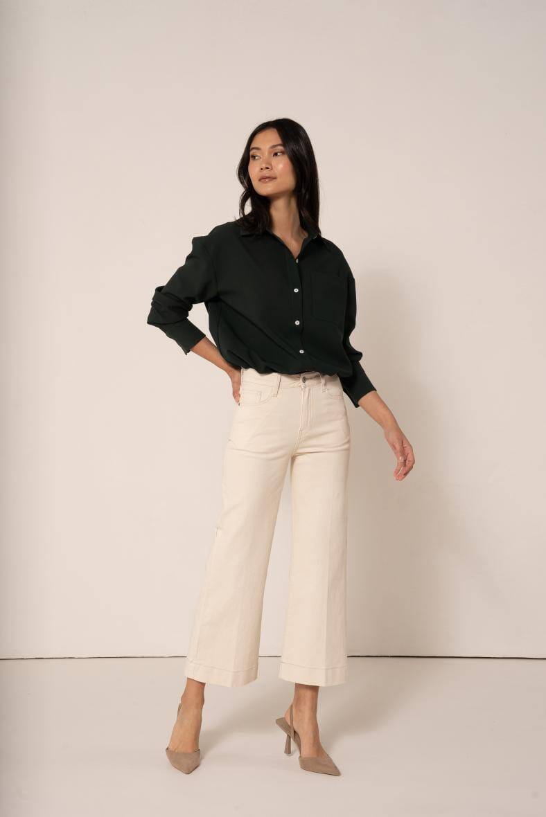 NEW Cleo Wide Leg Jeans | 5 Colours Jeans Parisienne Collection 