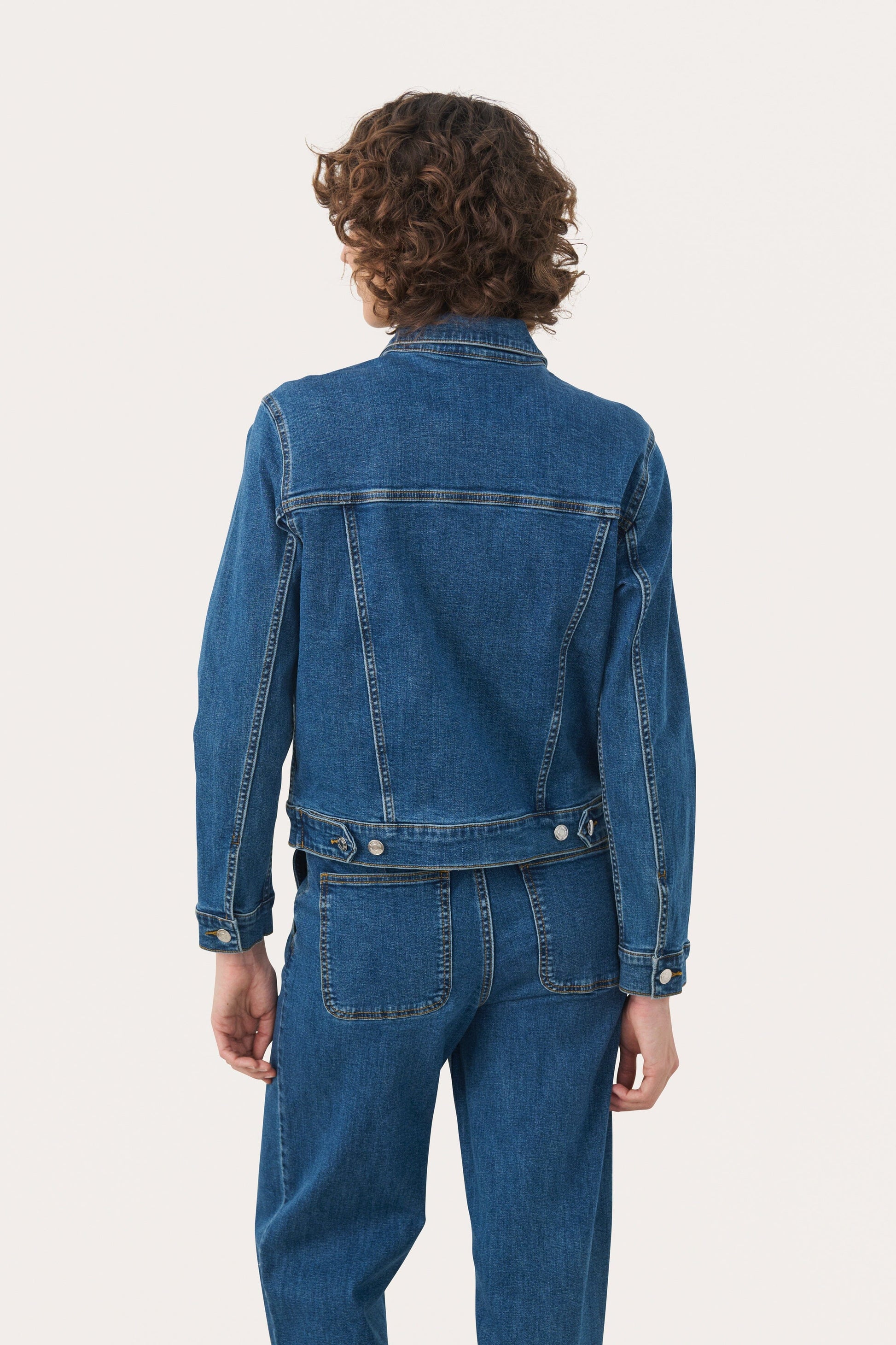 Nicholia Jacket | Medium Dark Blue Coats & Jackets Part Two 