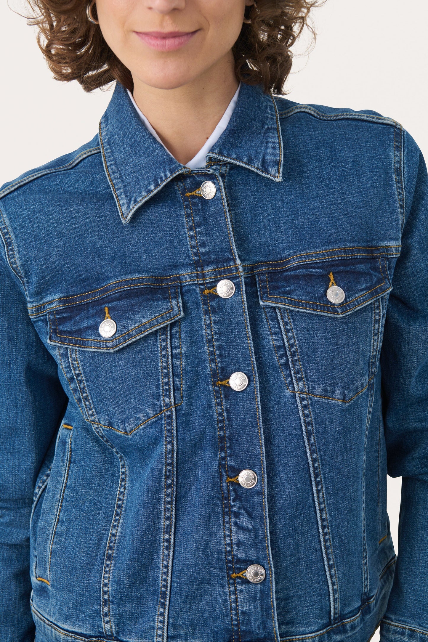 Nicholia Jacket | Medium Dark Blue Coats & Jackets Part Two 