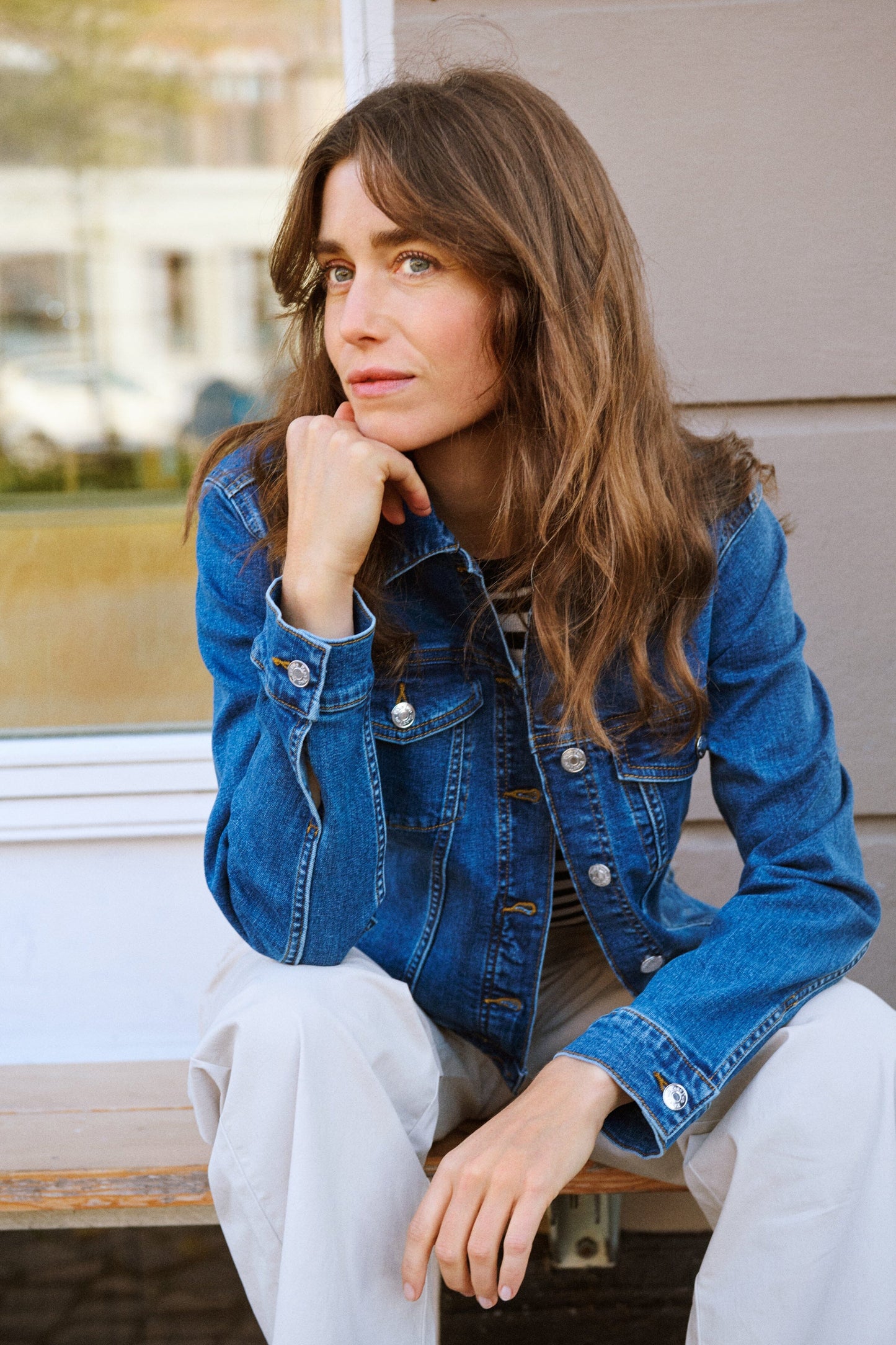Nicholia Jacket | Medium Dark Blue Coats & Jackets Part Two 