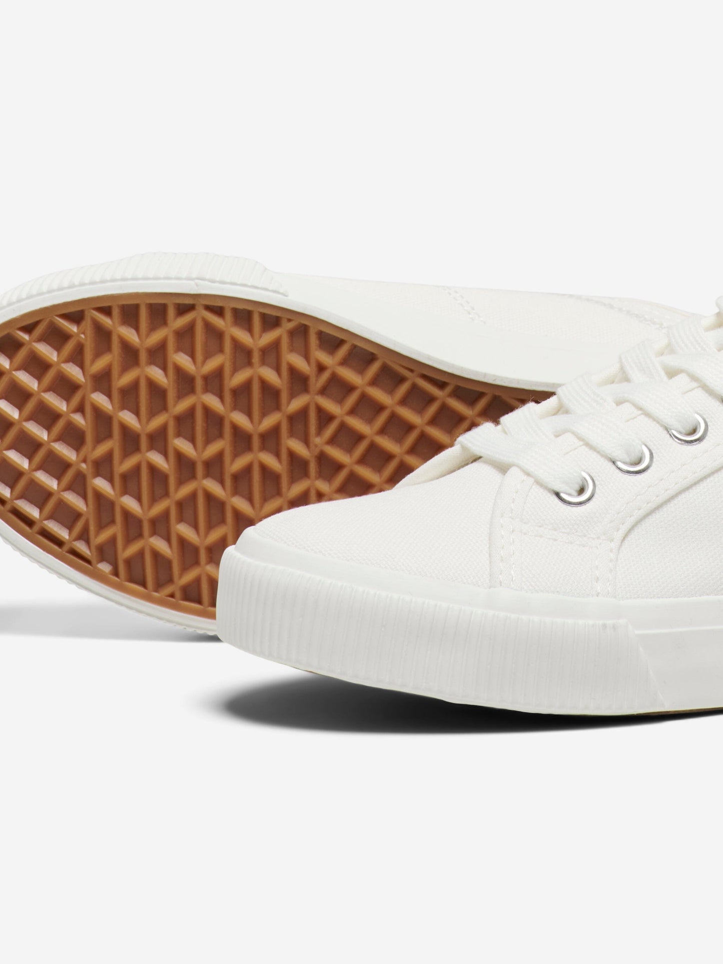 Nicola Canvas Sneaker | White Trainers Tamaris 