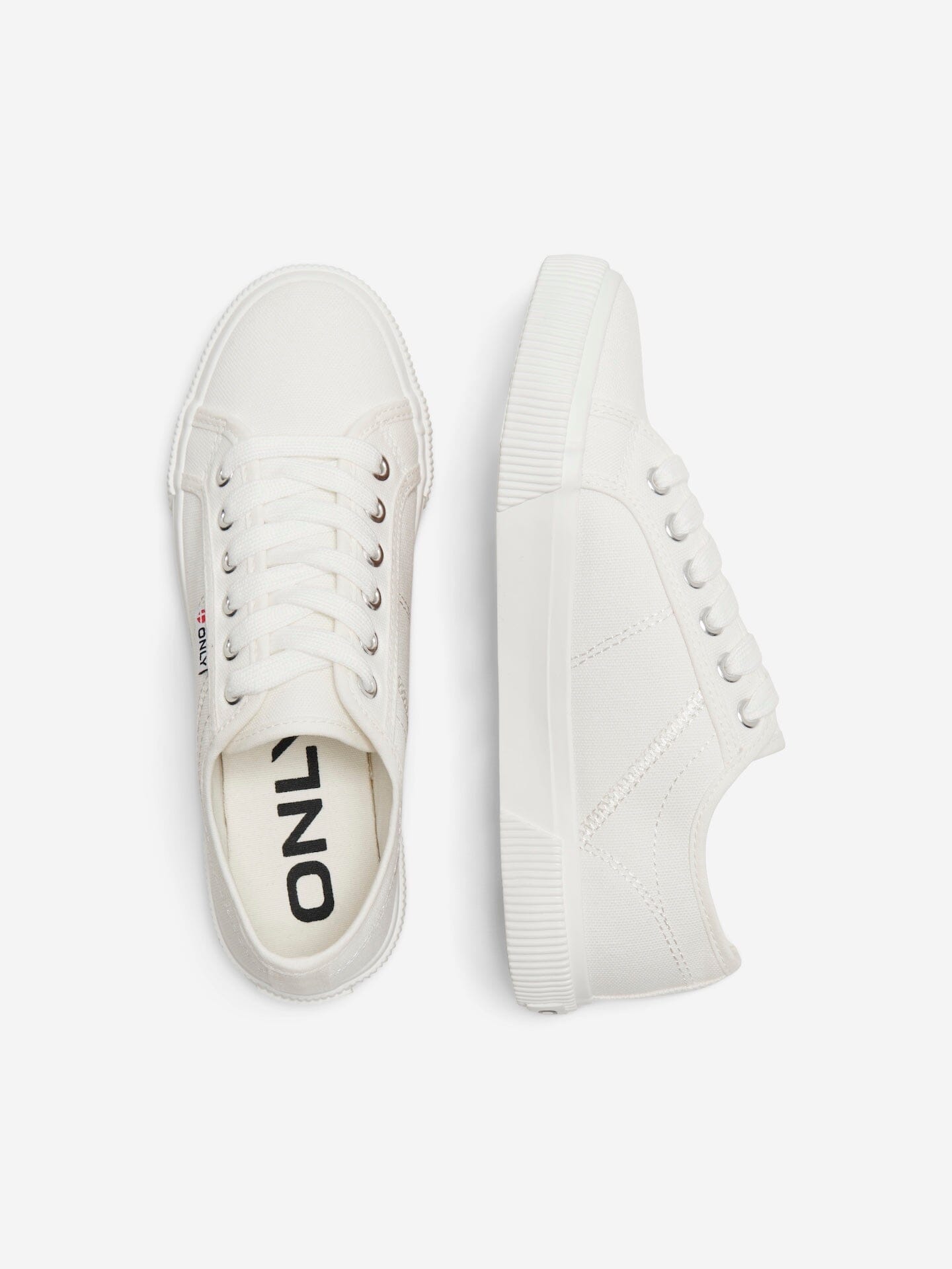 Nicola Canvas Sneaker | White Trainers Tamaris 