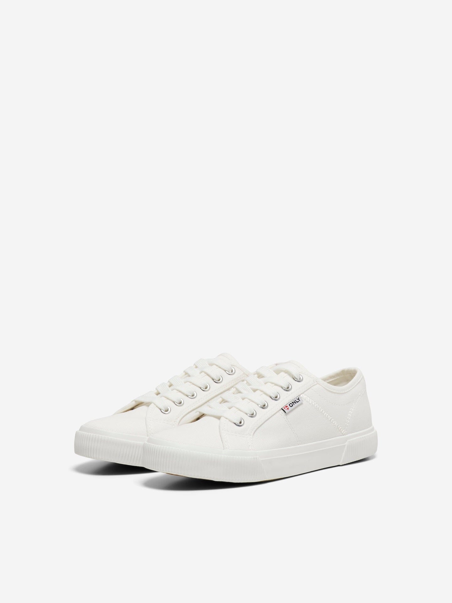 Nicola Canvas Sneaker | White Trainers Tamaris 