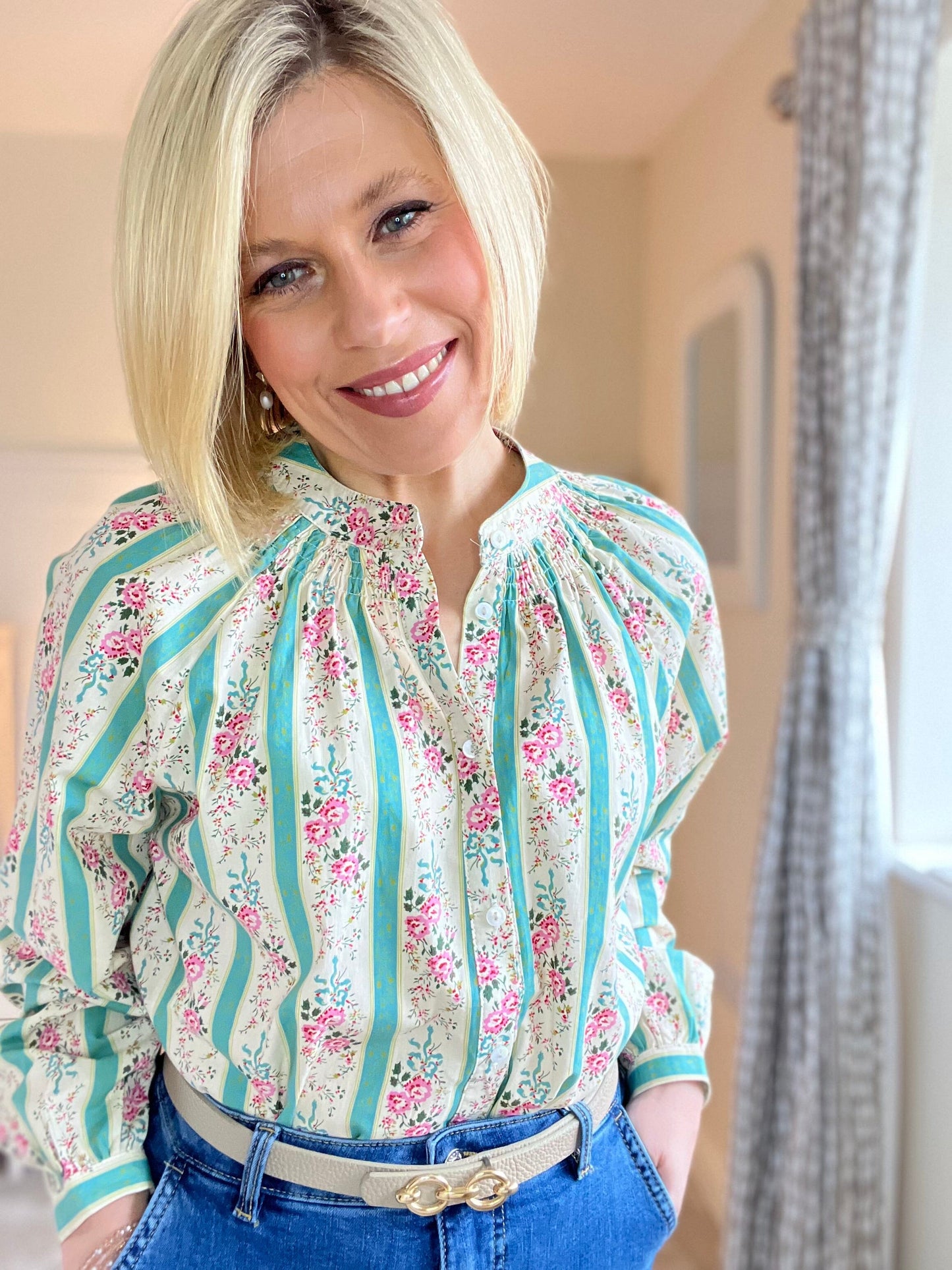 Nila Cardigan | Mint Green Knitwear Parisienne Collection 