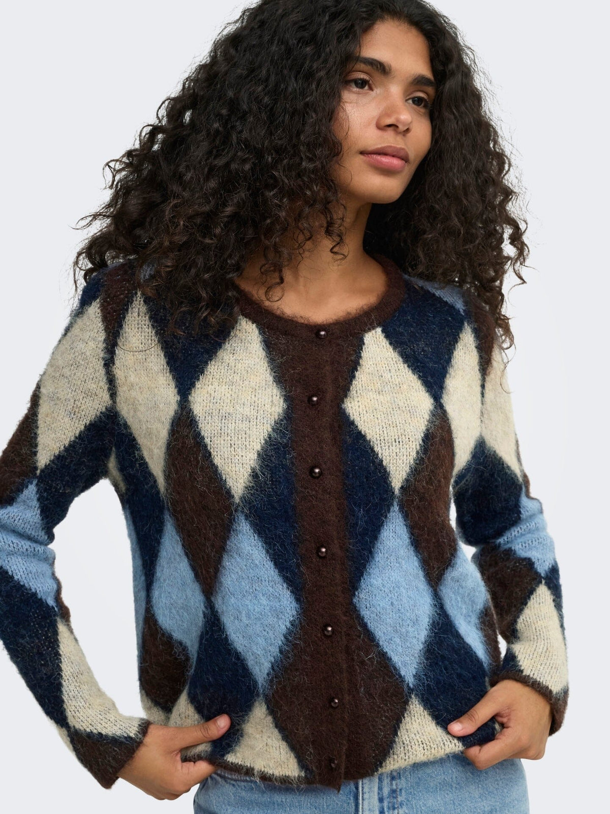 Noeme Cardigan | Coffee Bean Cardigan Only 