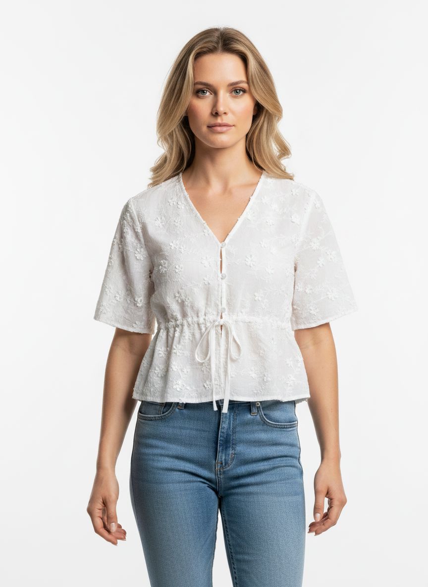 Nolax Top | Cloud Dancer Shirts & Tops Pieces 