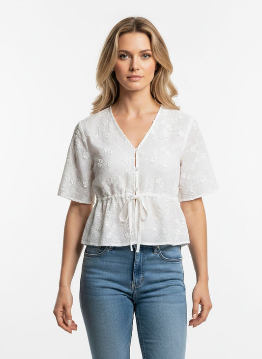 Nolax Top | Cloud Dancer Shirts & Tops Pieces 