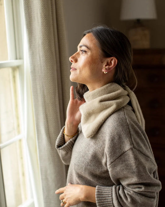 Nova Scarf | 2 Colours Scarves Chalk 