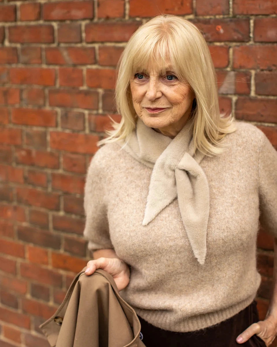 Nova Scarf | 2 Colours Scarves Chalk 