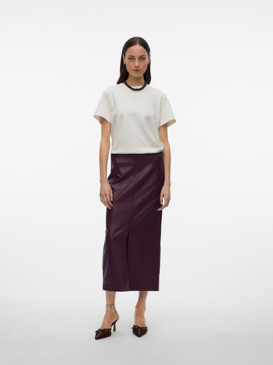 Olivelippa Skirt | Wine Tasting Skirt Vero Moda 