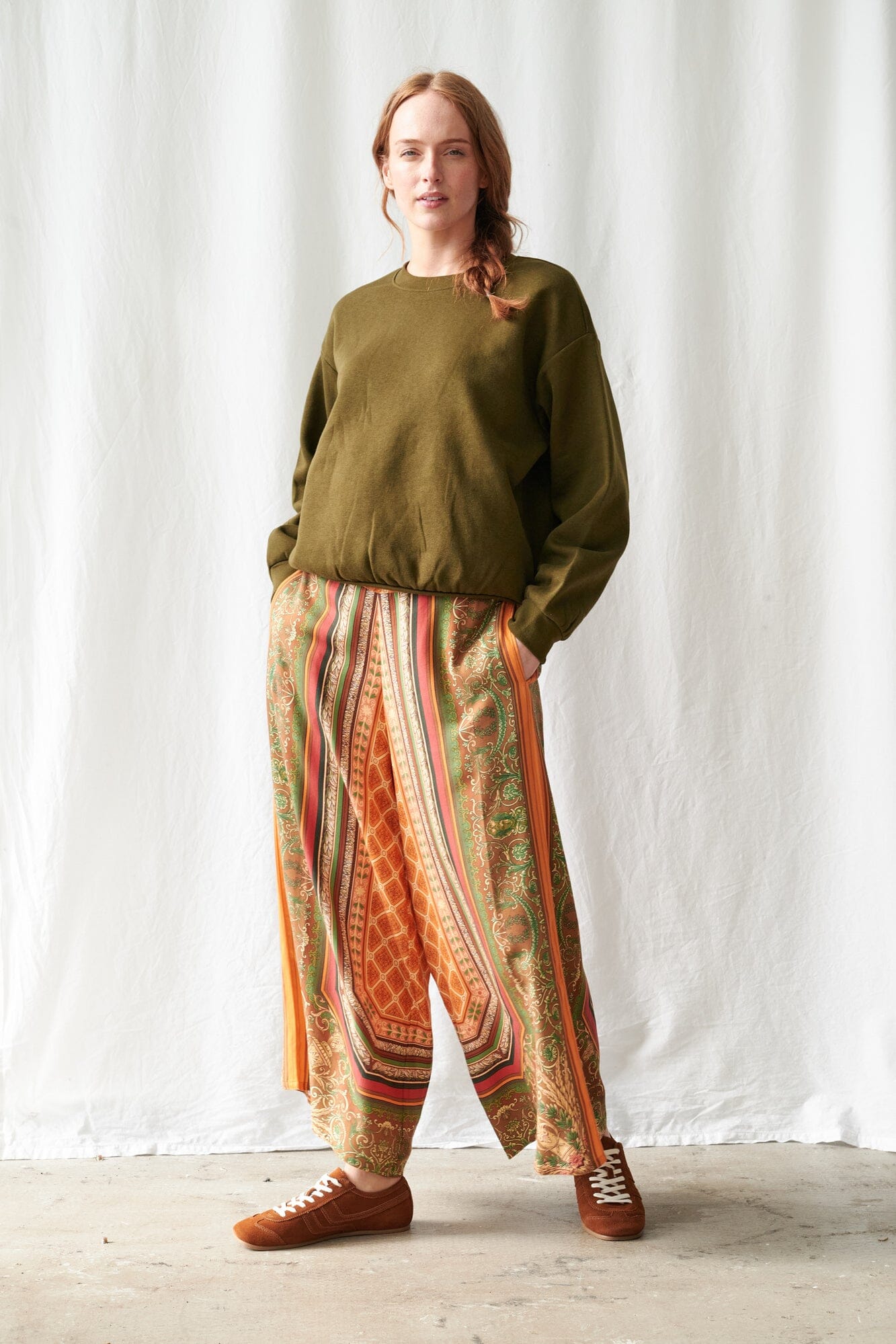 Palazzo Pants | Amulet | Gold Pants One Hundred Stars 