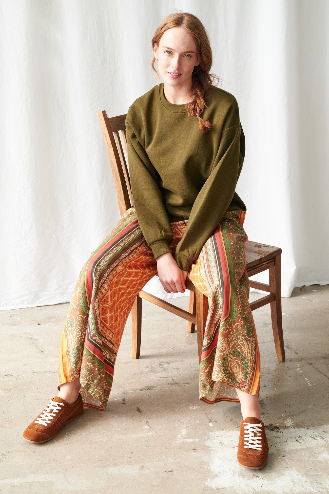 Palazzo Pants | Amulet | Gold Pants One Hundred Stars 