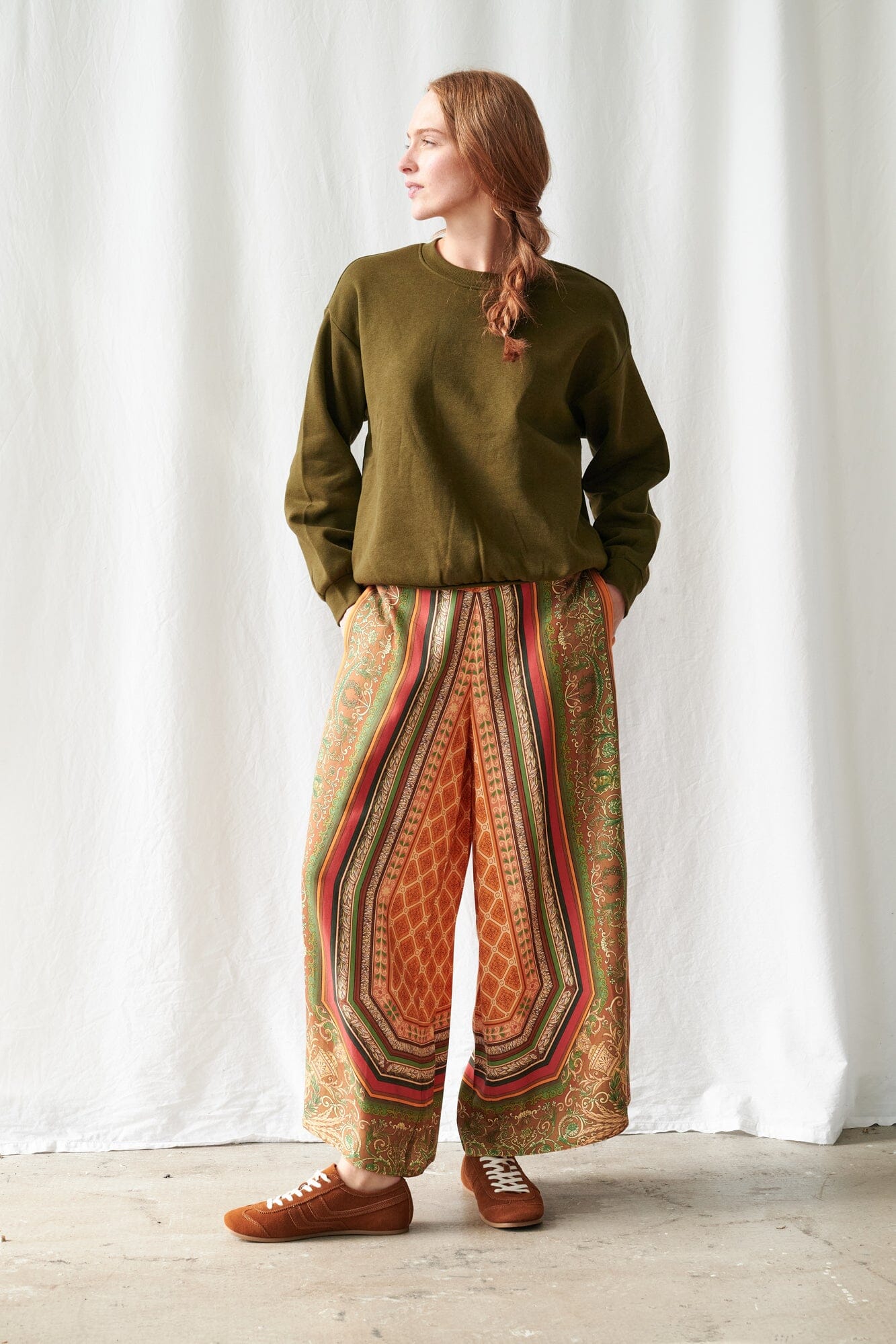 Palazzo Pants | Amulet | Gold Pants One Hundred Stars 