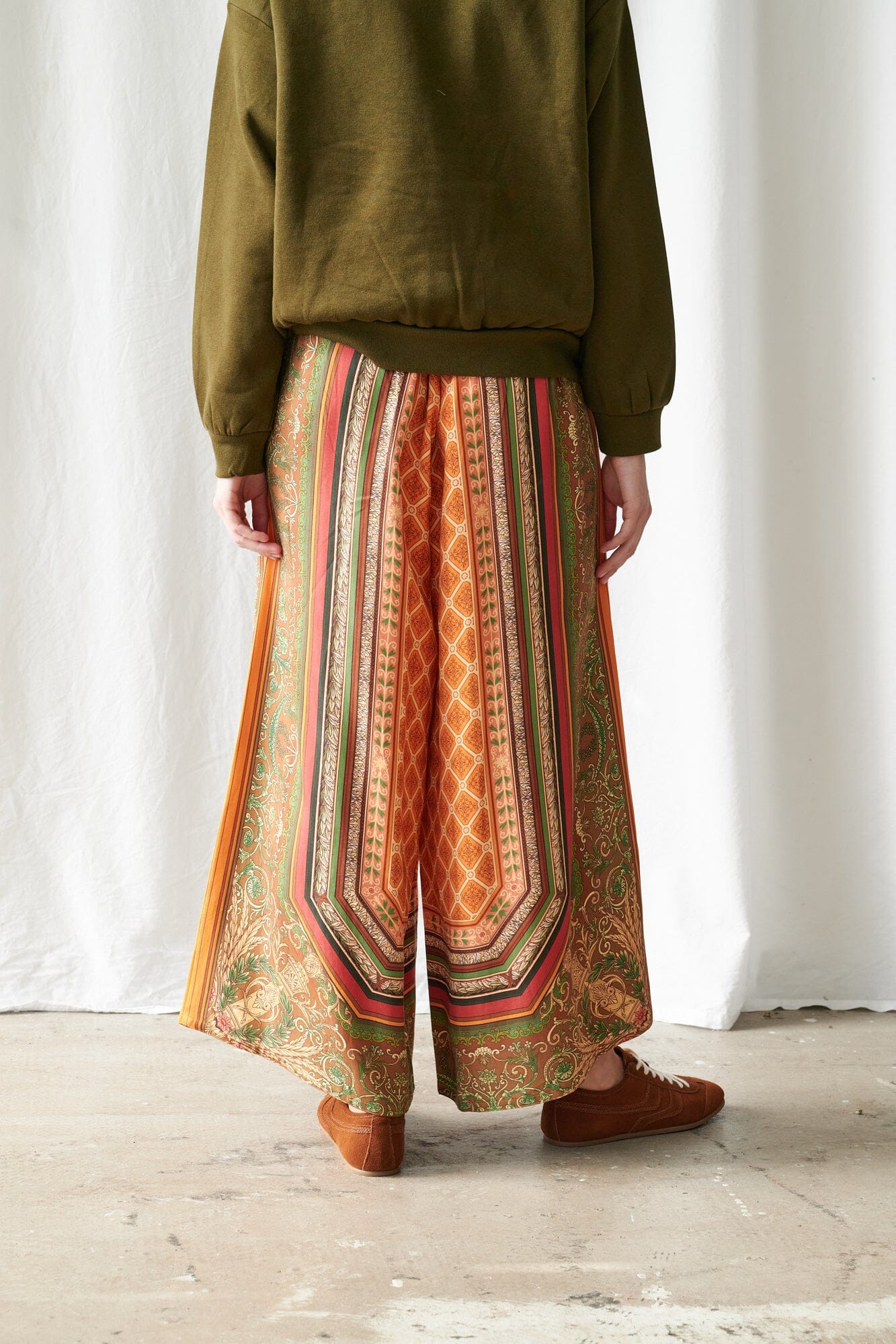 Palazzo Pants | Amulet | Gold Pants One Hundred Stars 