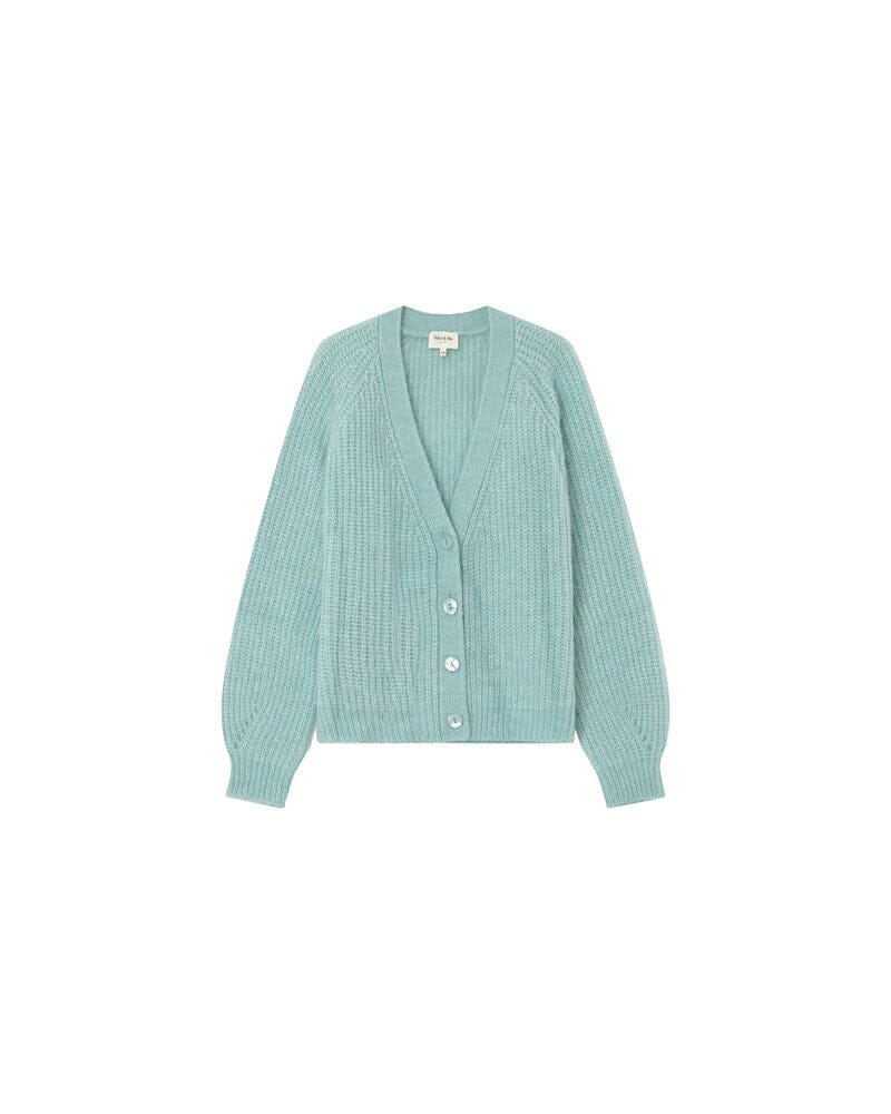 Panettone | Aqua Cardigan Grace and Mila 