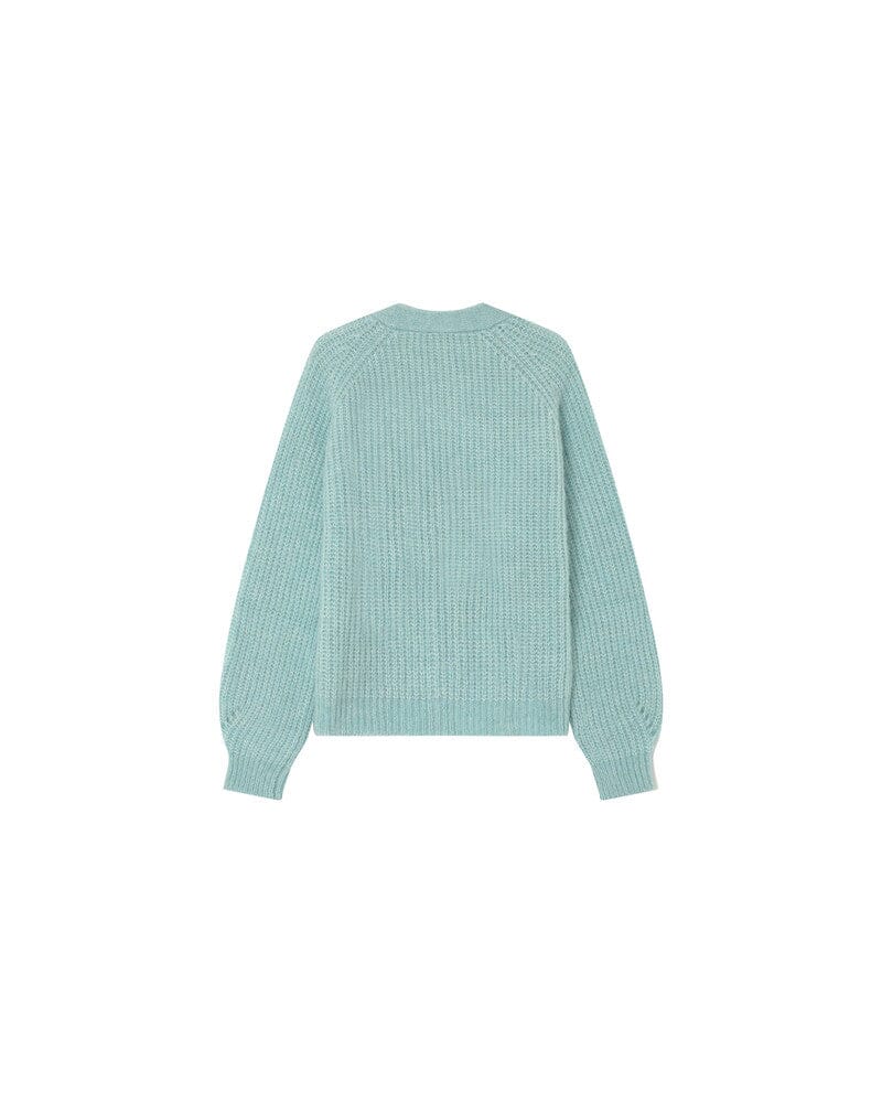 Panettone | Aqua Cardigan Grace and Mila 