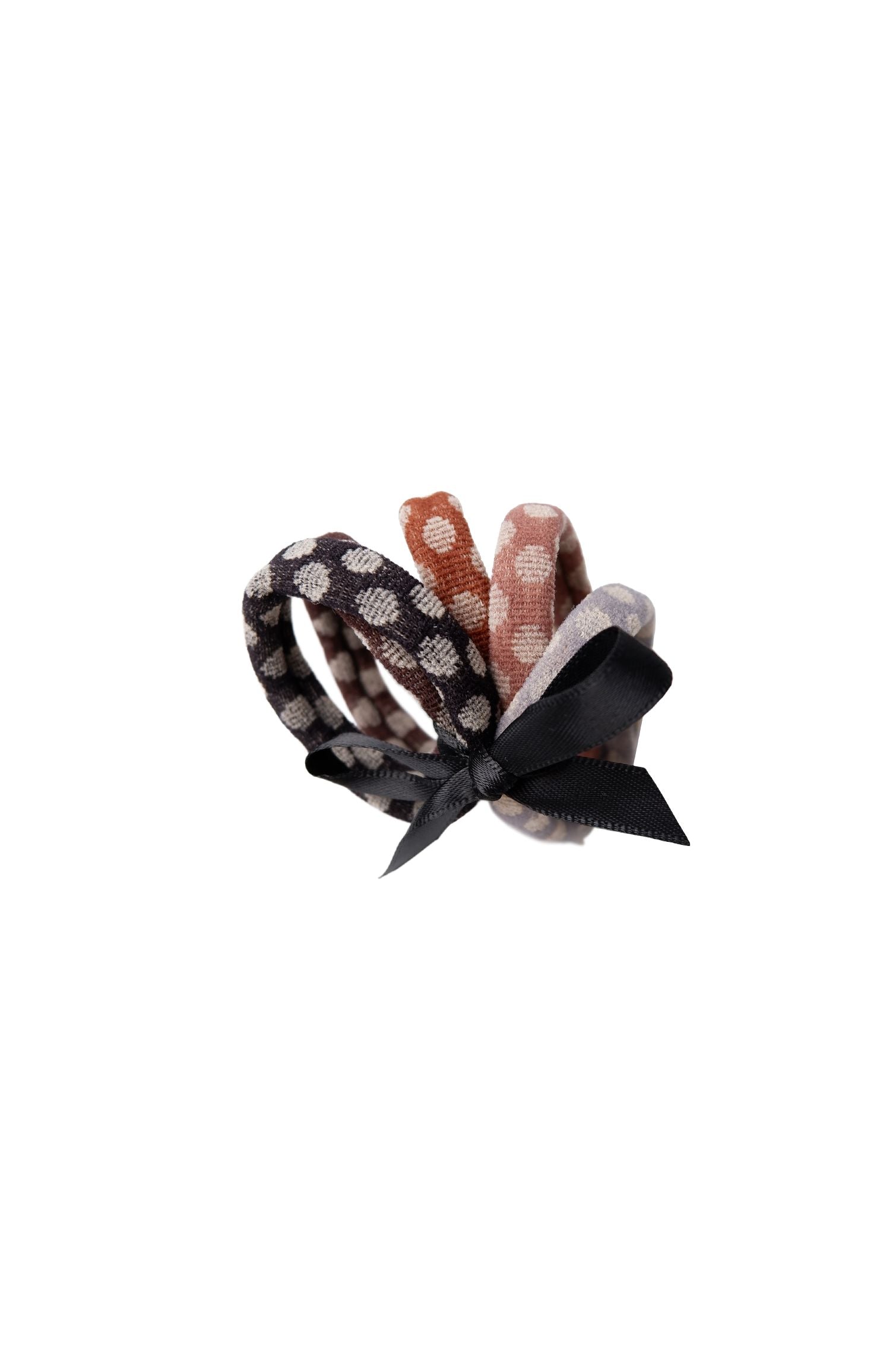 Pax Elastic Set | Multi Mix Hair Accessories Black Colour 