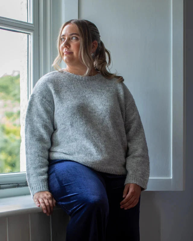 Phoebe Jumper | Silver Shirts & Tops Chalk 