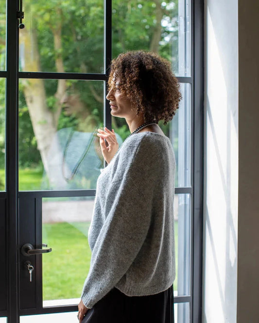 Phoebe Jumper | Silver Shirts & Tops Chalk 