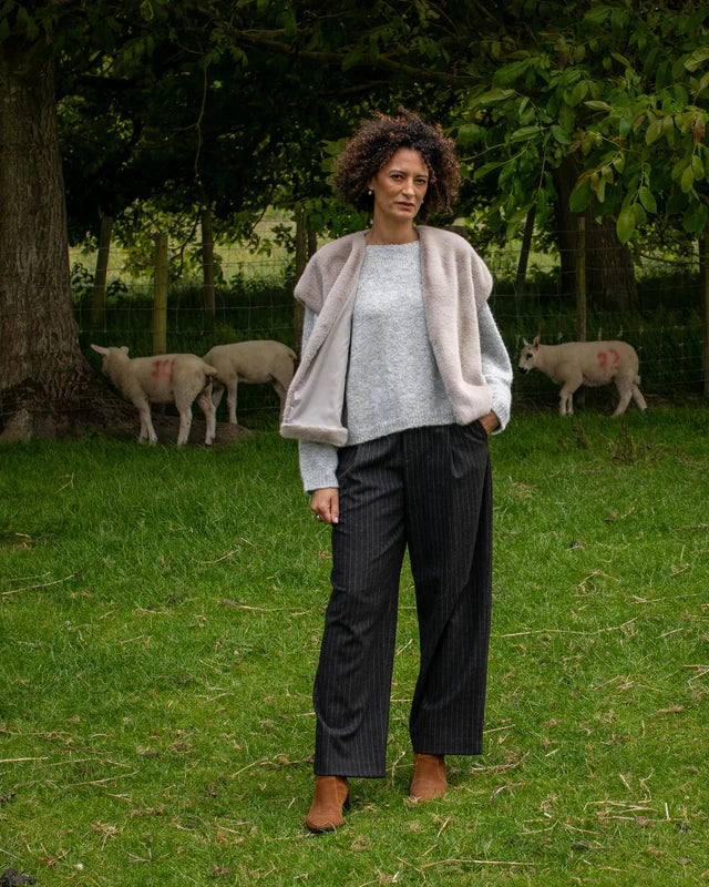 Phoebe Jumper | Silver Shirts & Tops Chalk 