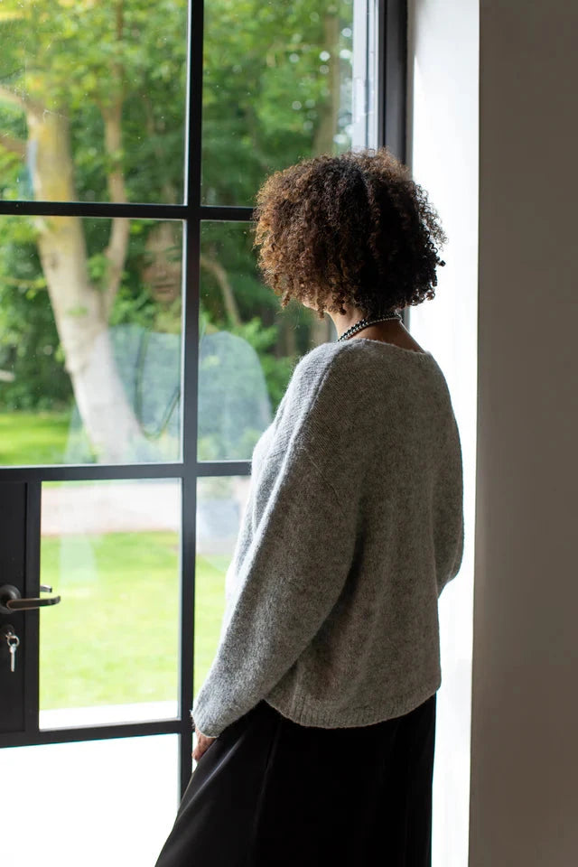 Phoebe Jumper | Silver Shirts & Tops Chalk 