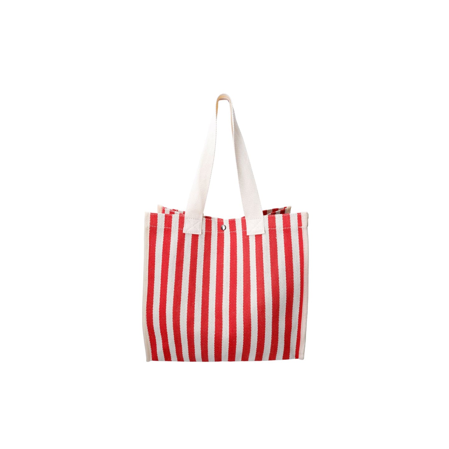 Piper Totebag | Red Stripe Handbags Black Colour 