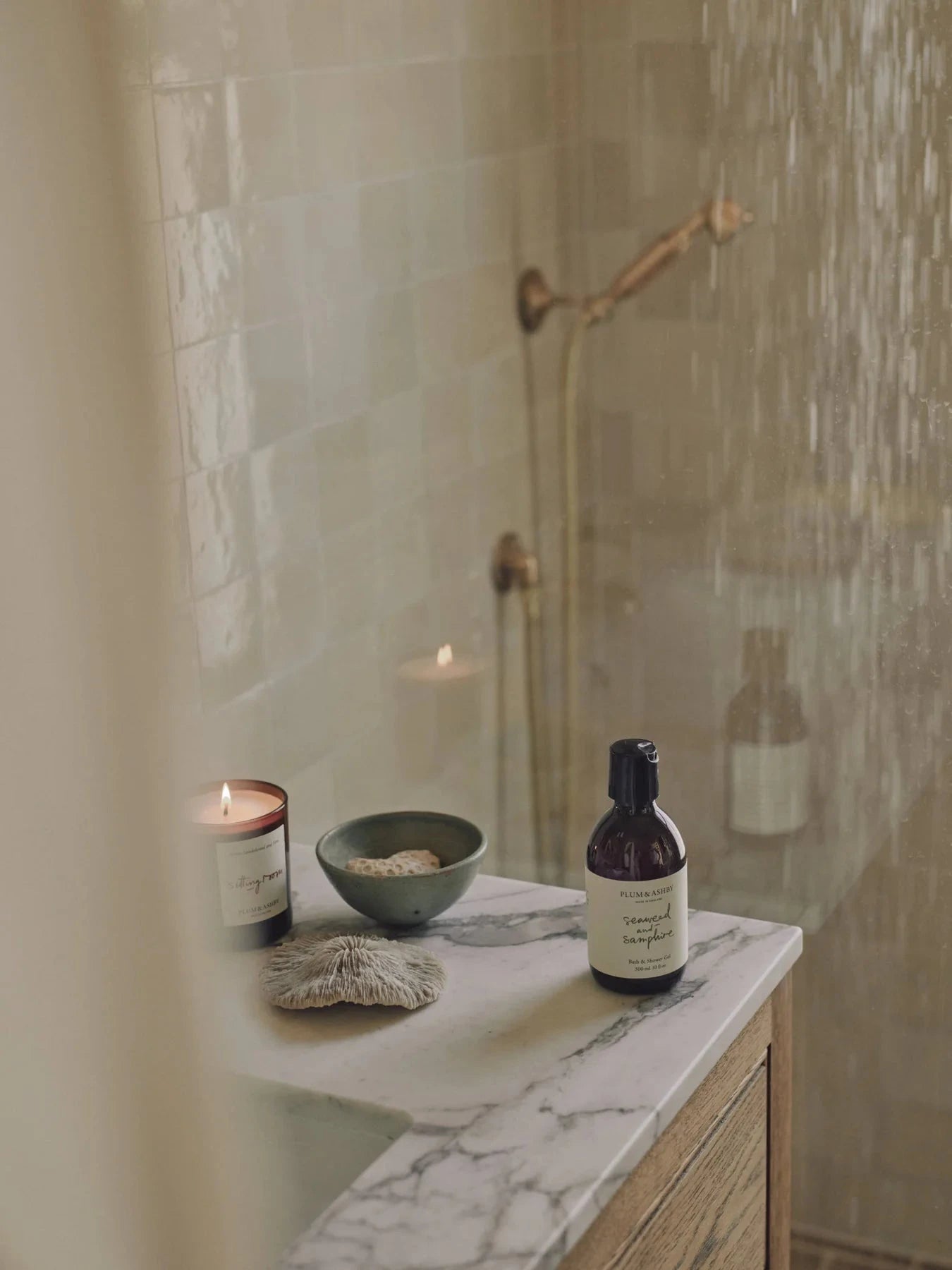 Plum & Ashby Bath & Shower Gel | Seaweed & Samphire Hand Wash Plum & Ashby 