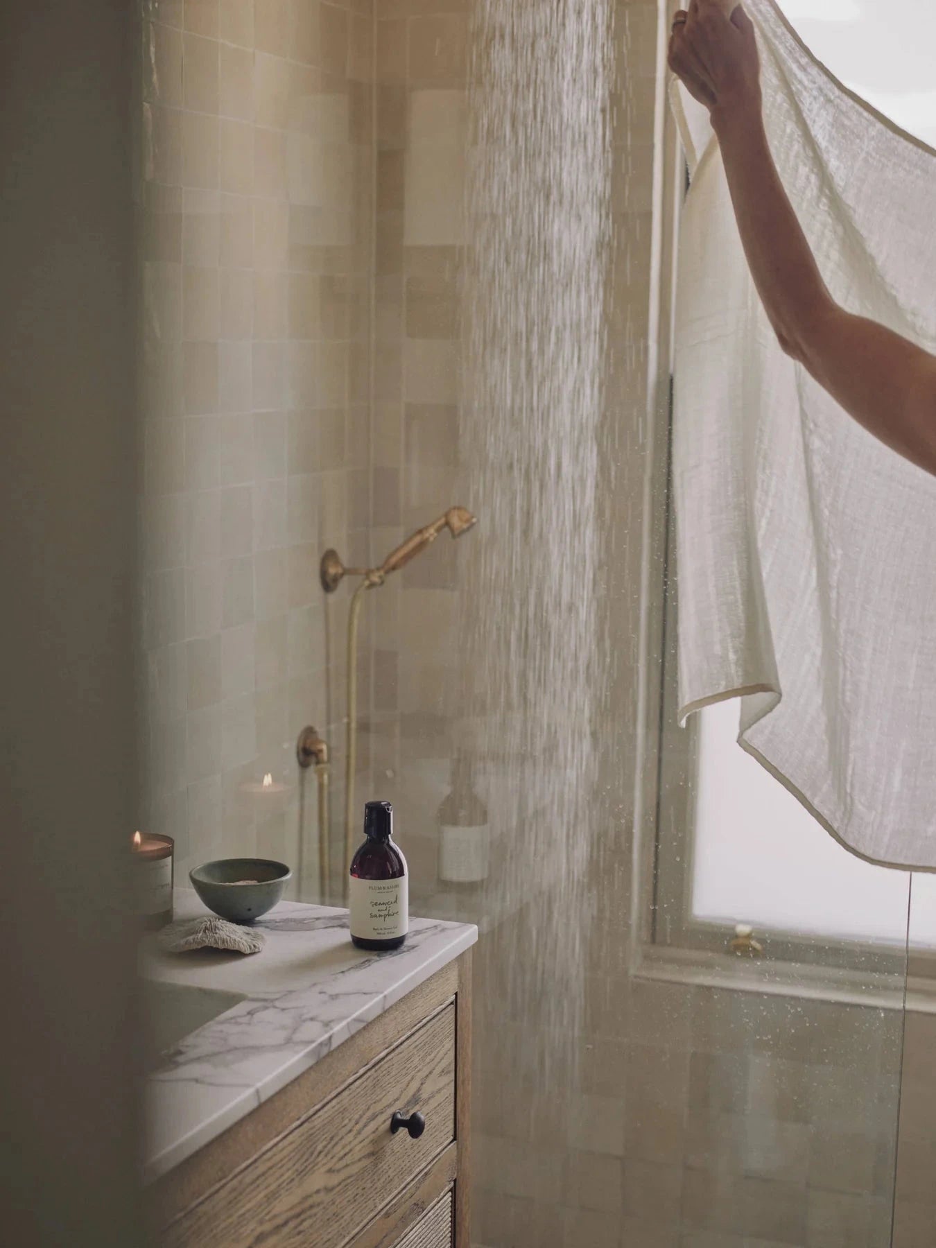 Plum & Ashby Bath & Shower Gel | Seaweed & Samphire Hand Wash Plum & Ashby 