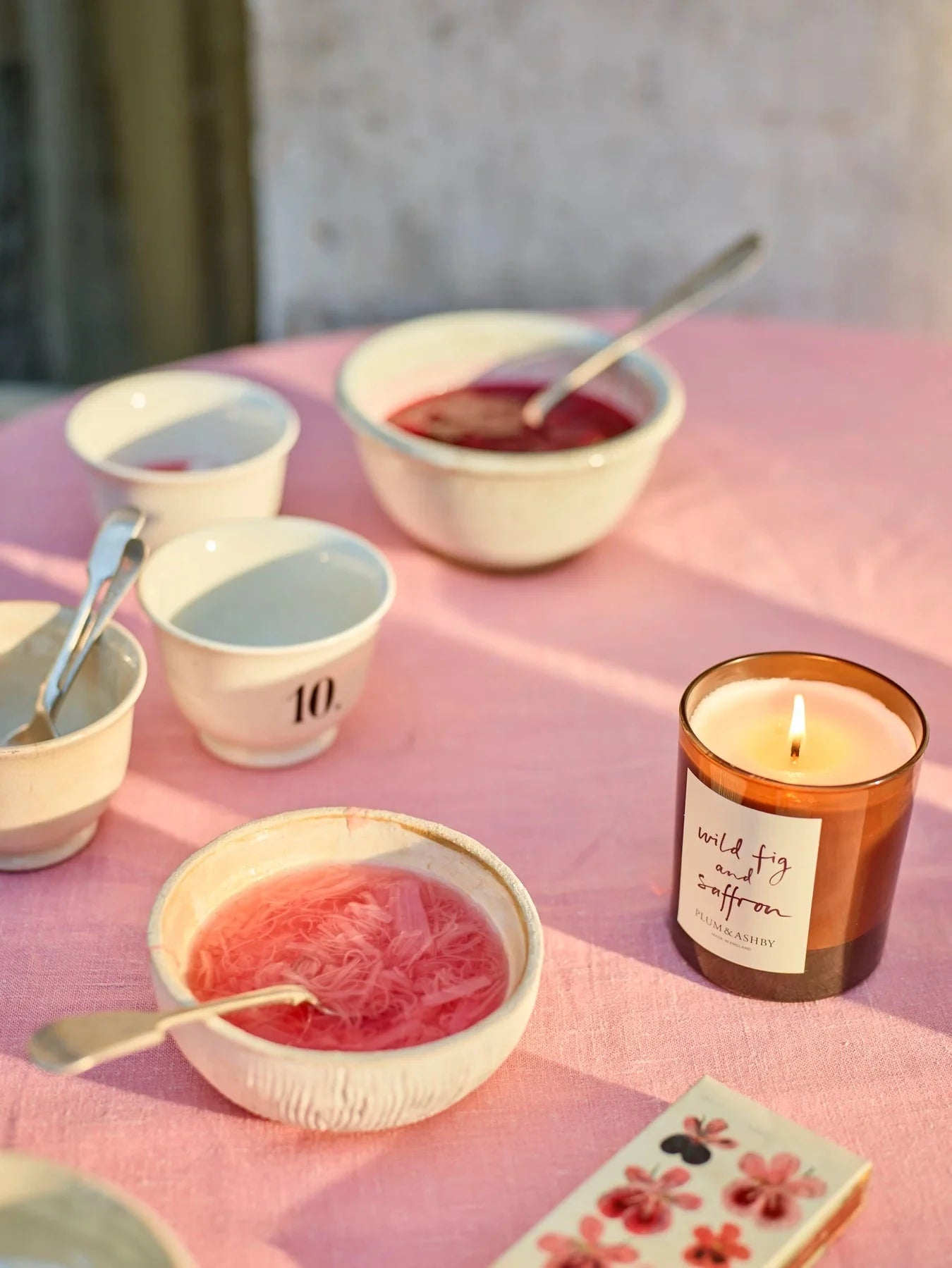 Plum & Ashby Candle | Wild Fig & Saffron Candle Plum & Ashby 