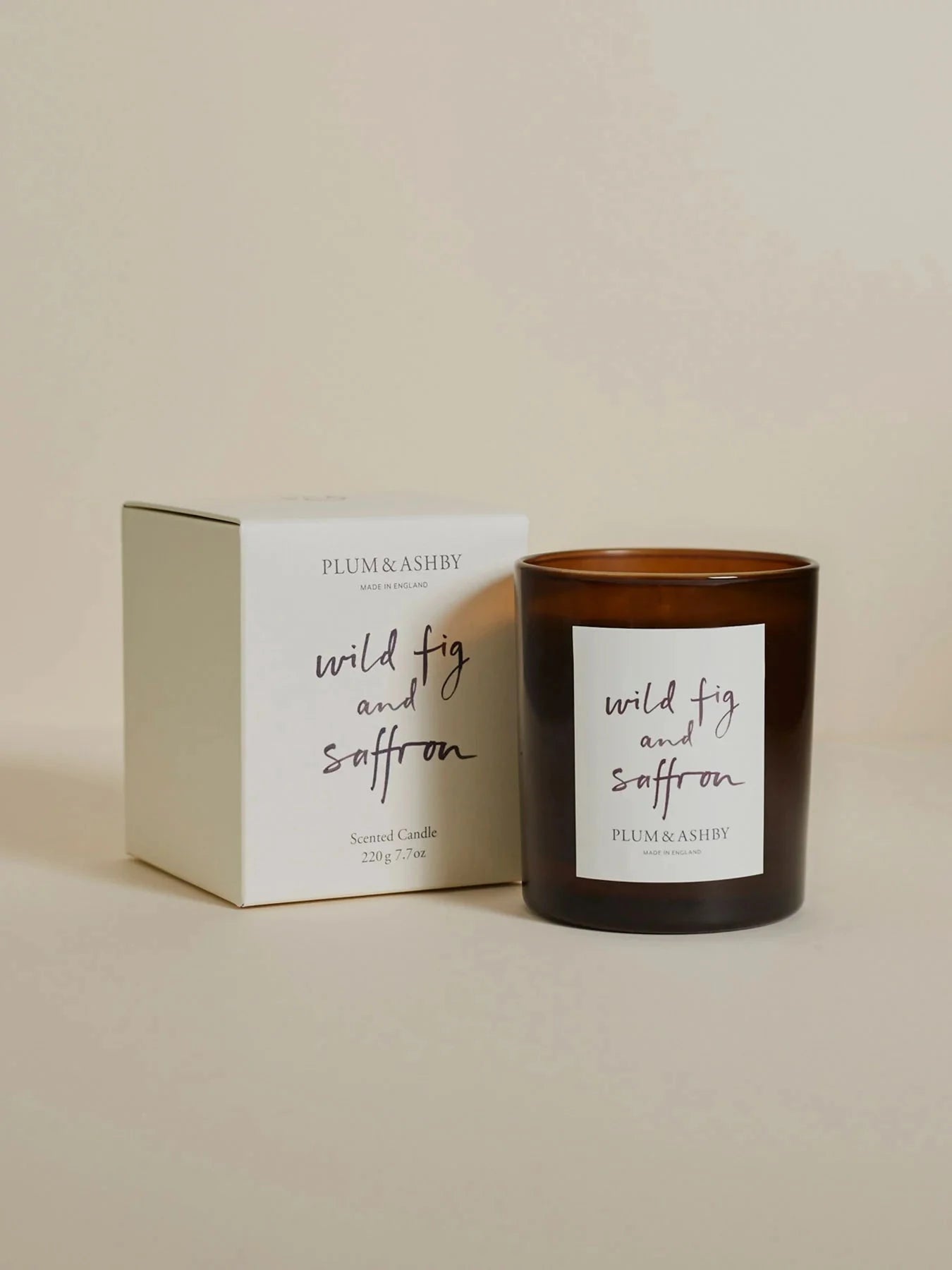 Plum & Ashby Candle | Wild Fig & Saffron Candle Plum & Ashby 