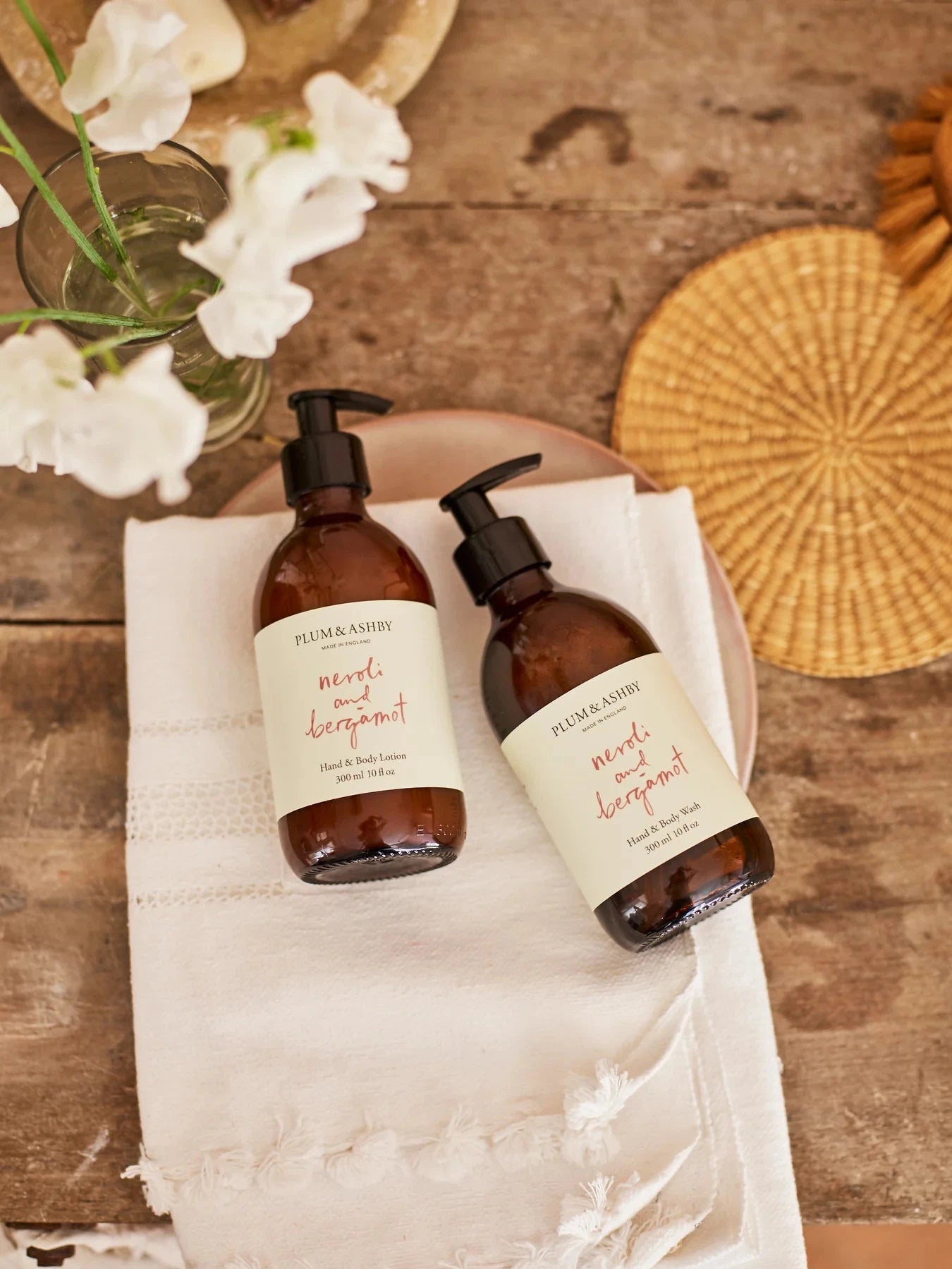 Plum & Ashby Hand and Body Lotion | Neroli & Bergamot Hand Wash Plum & Ashby 