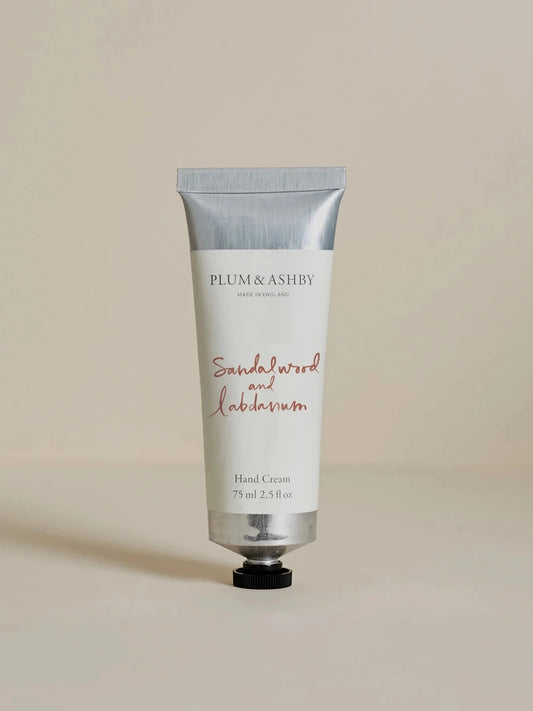 Plum & Ashby Hand Cream | Sandalwood & Labdanum Hand Lotion Plum & Ashby 