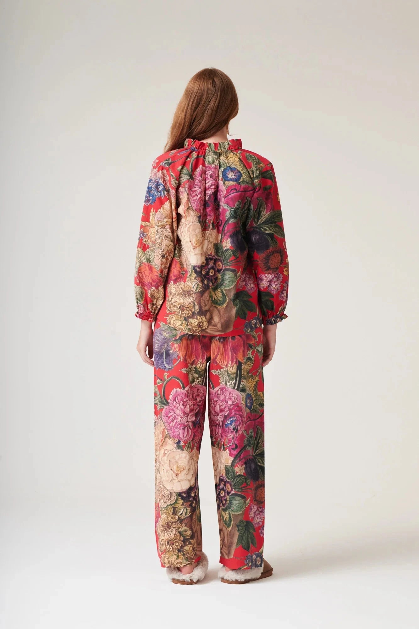 Poplin Pyjamas | Primula Berry Pyjamas One Hundred Stars 