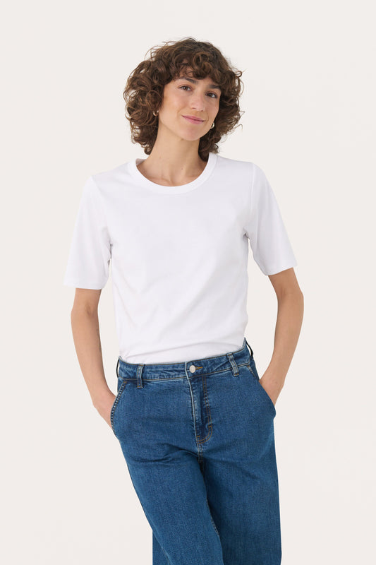 Ratana T Shirt | Bright White Tee Part Two 