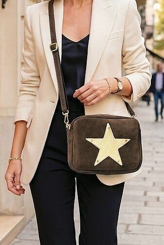 Ravenna Suede Bag | 3 Colours Handbag Parisienne Collection 