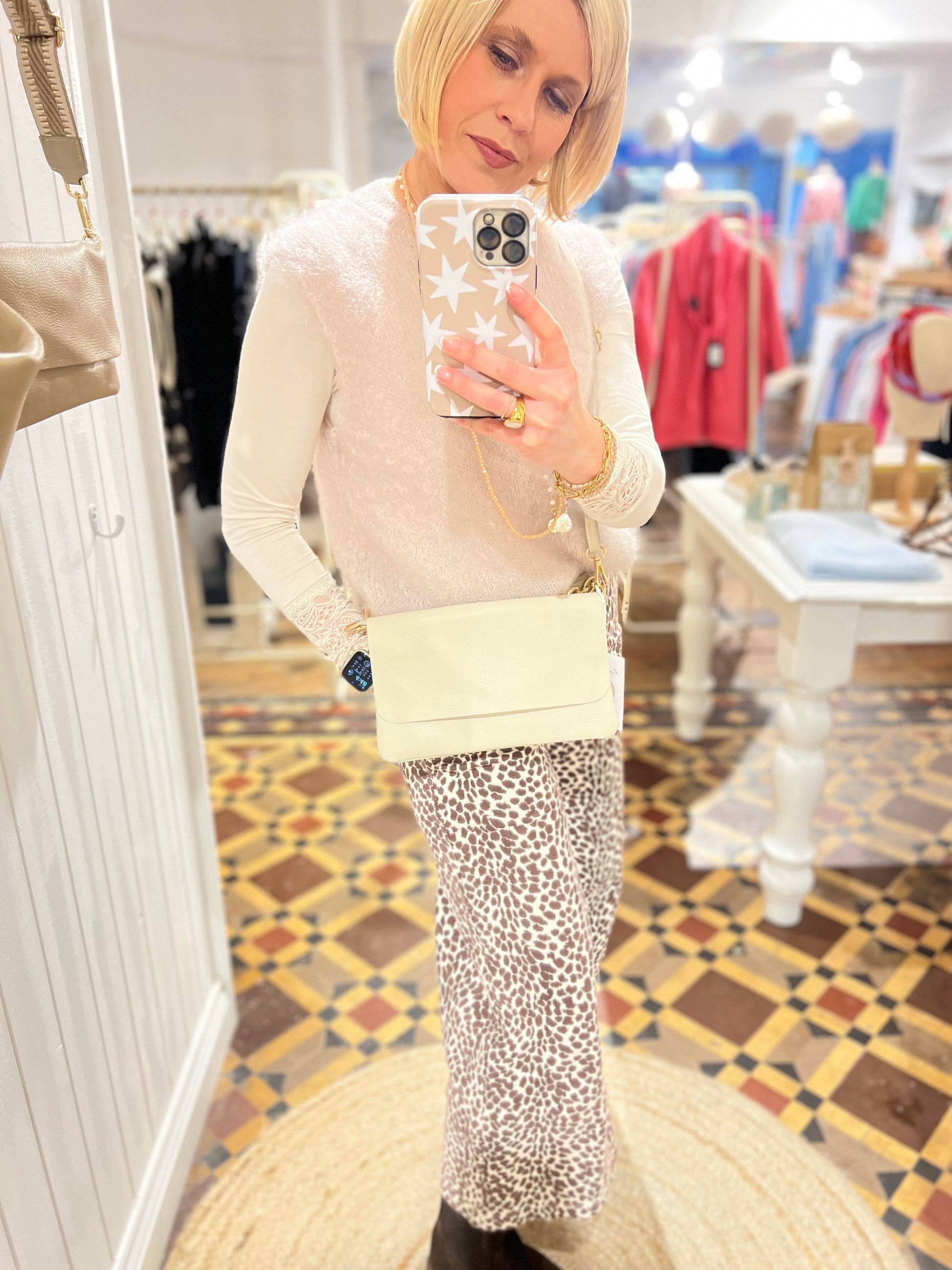 Regina Bag | Multiple Colours Handbag French Edit Cream 