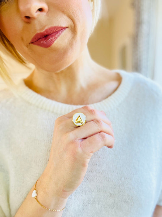 Reine Heart Ring Ring French Edit 