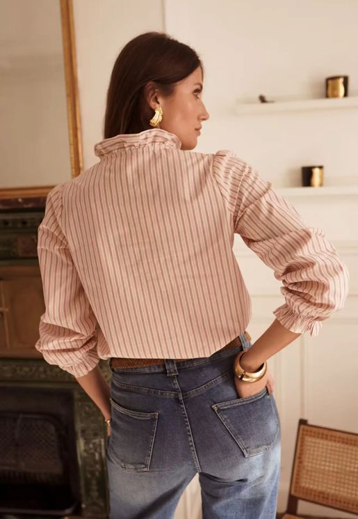 Reva Blouse | Pink Blouse Parisienne Collection 