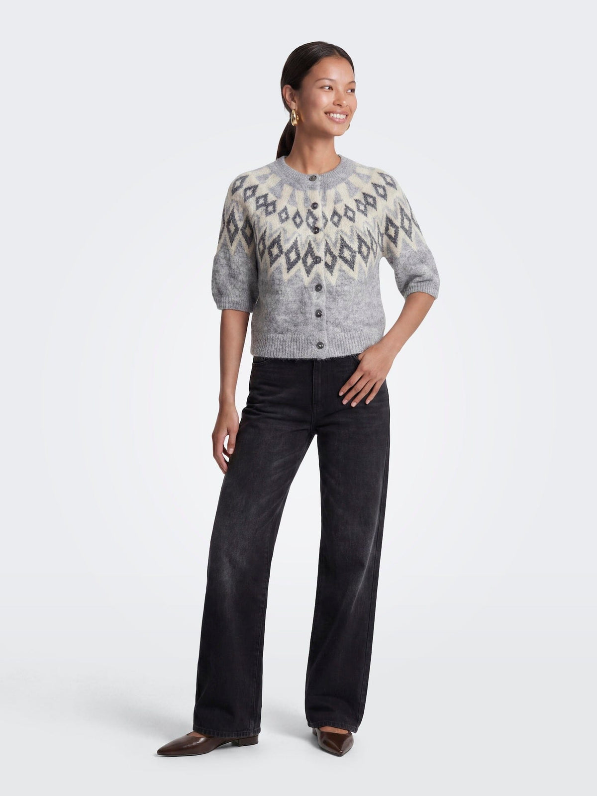 Reykja Caridgan | Light Grey Cardigan Only 