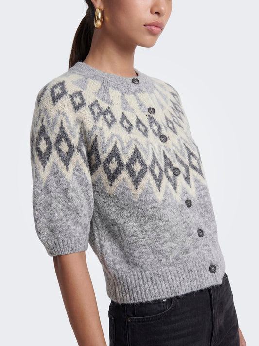 Reykja Caridgan | Light Grey Cardigan Only 
