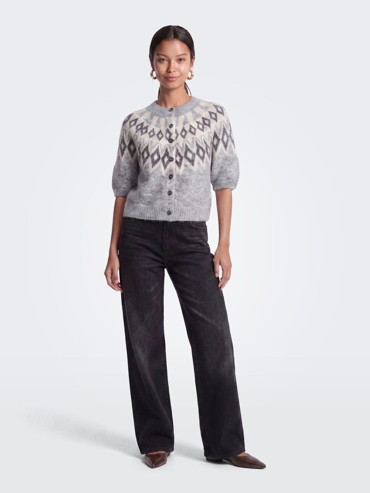 Reykja Caridgan | Light Grey Cardigan Only 