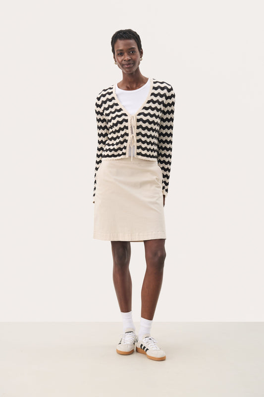 Rosefine Cardigan | Whitecap/Black Cardigan Part Two 