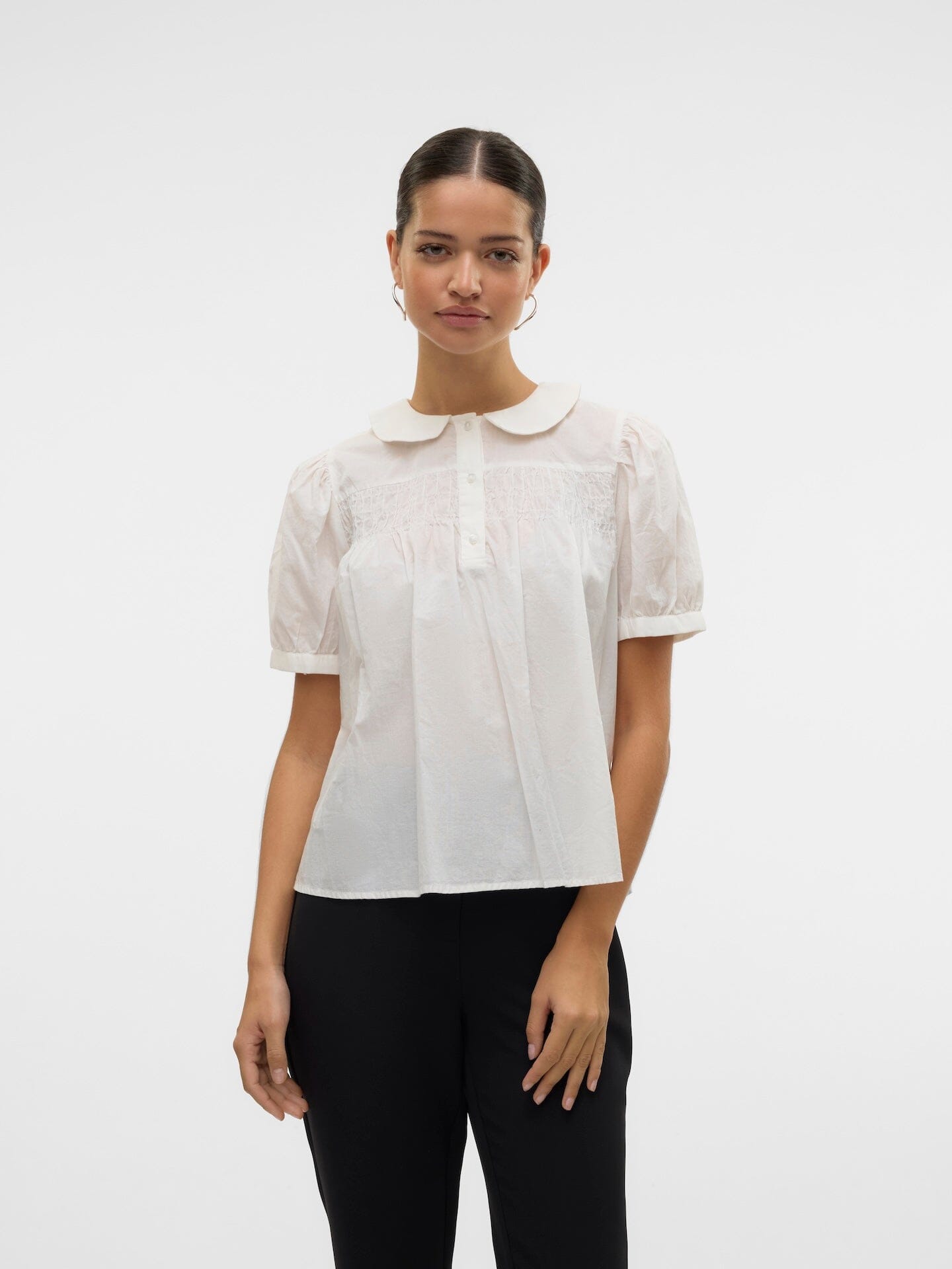 Roxanne Top | Snow White Shirts & Tops Vero Moda 