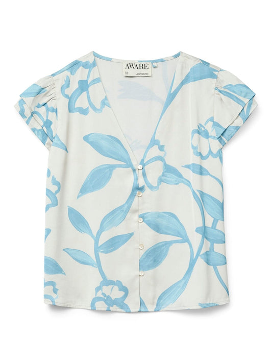 Rubie Top | Birch/Naya Print Shirts & Tops Aware 