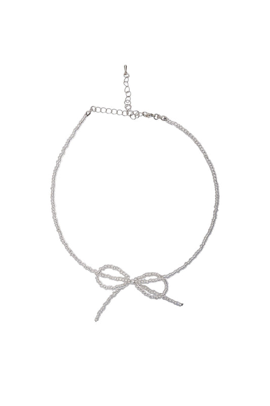 Ruth Necklace | Clear Necklace Black Colour 